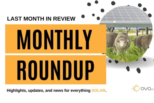 solar news monthly round-up october 2021